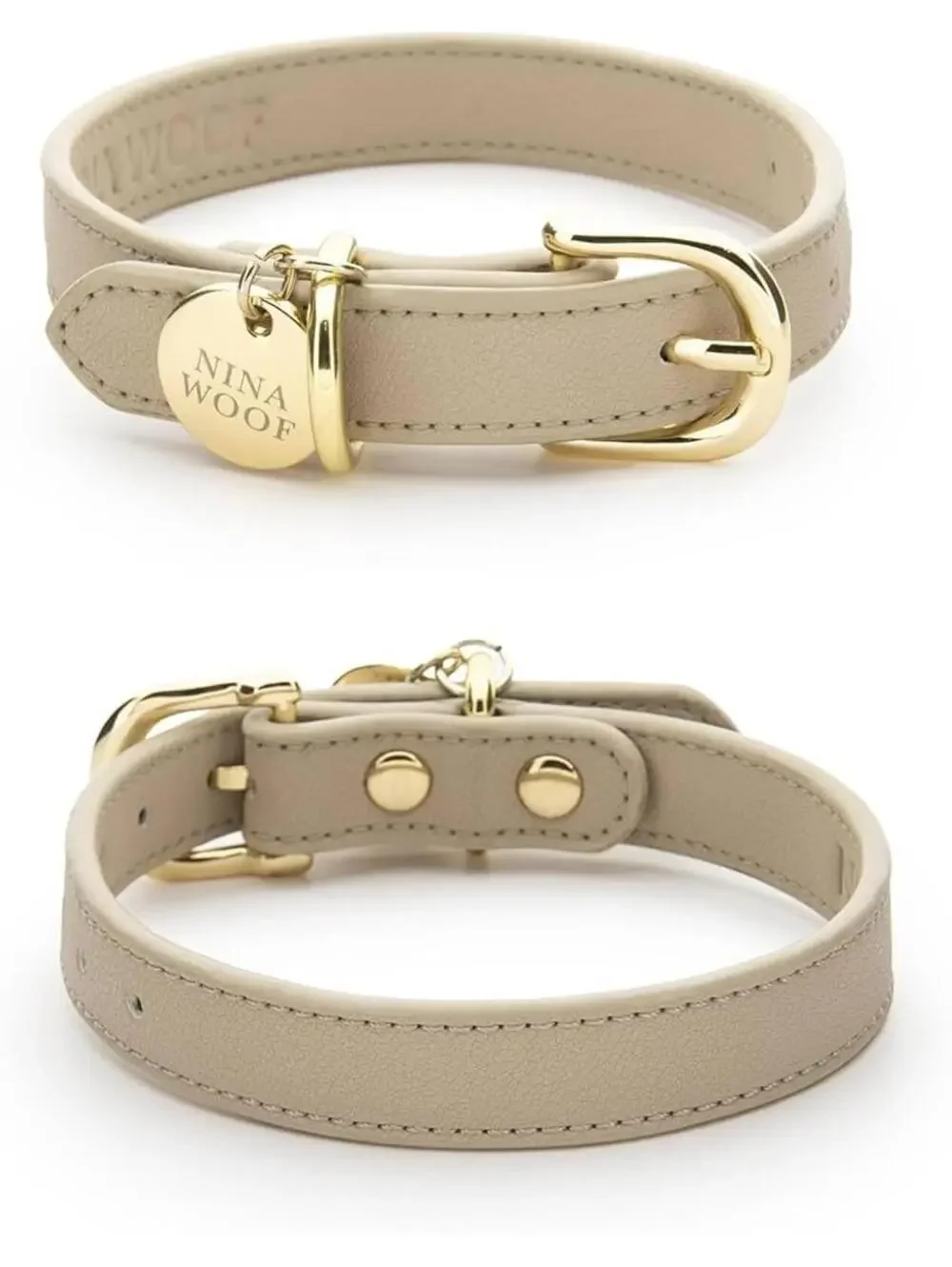 Nina Woof Copenhagen Collar Vegan Leather Size S Dog Pet Accessory New in Box